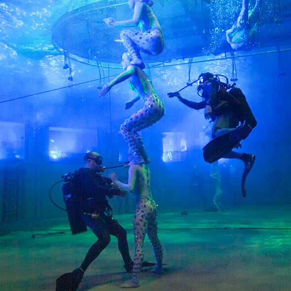 Underwater scene from "O"