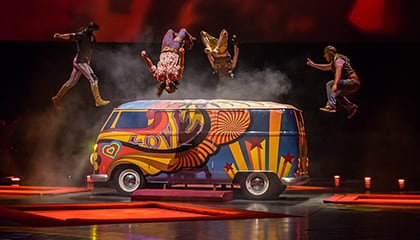 Revolution du spectacle The Beatles LOVE du Cirque du Soleil