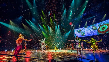 Sgt. Pepper du spectacle The Beatles LOVE du Cirque du Soleil
