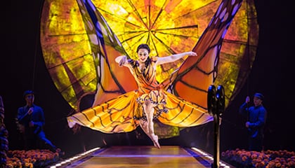 Running Woman from the show Luzia by Cirque du Soleil