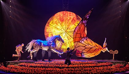 Running Woman from the show Luzia by Cirque du Soleil