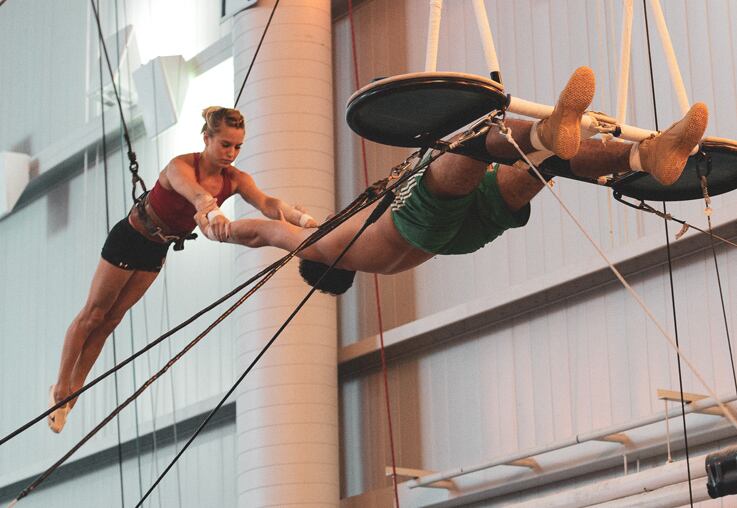 Cirque du Soleil performers exercise – Orlando Sentinel