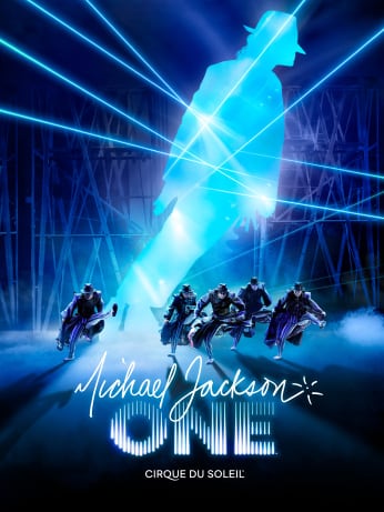 Poster of Michael Jackson ONE, a show by Cirque du Soleil at Mandalay Bay in Las Vegas