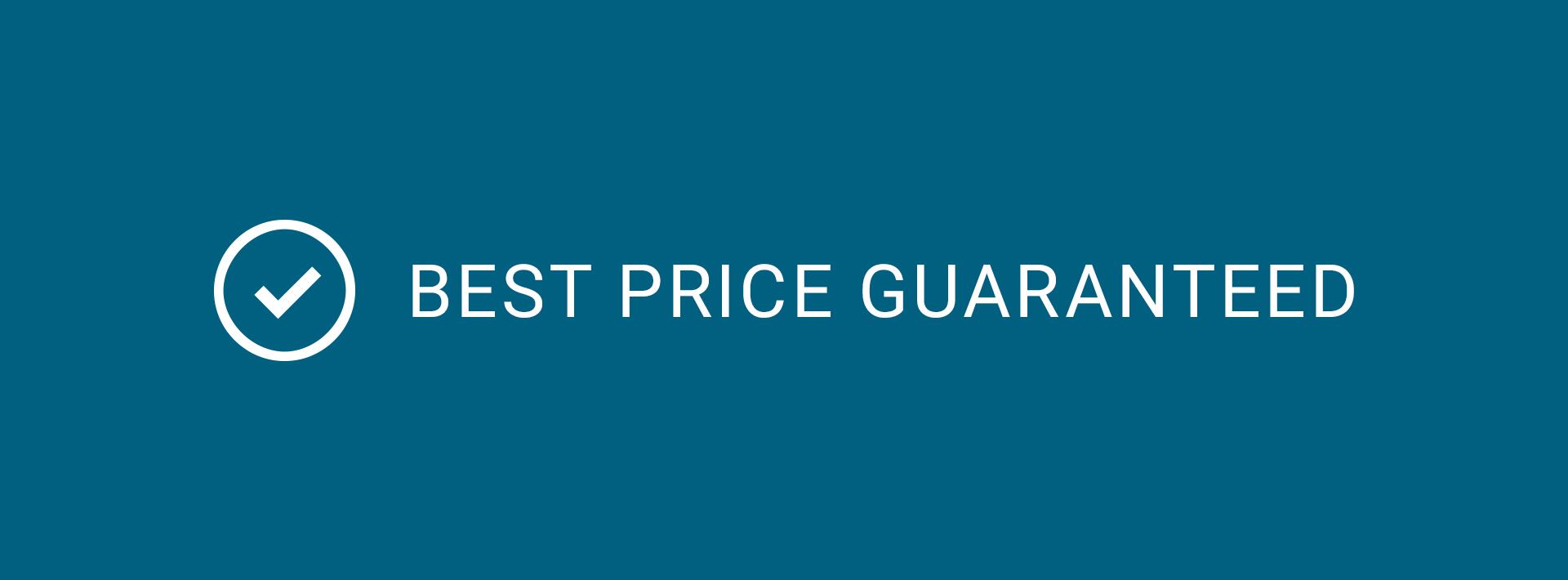 Best price guaranteed