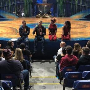 Q&A session with Amaluna artists in LA