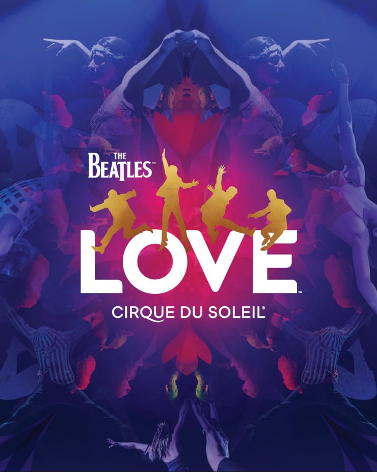 The Beatles LOVE Cirque du Soleil パンフレット The Beatles LOVE at The Mirage - Cirque du Soleil