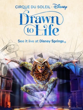 Cirque du Soleil - Disney - Drawn to Life - See it live at Disney Springs