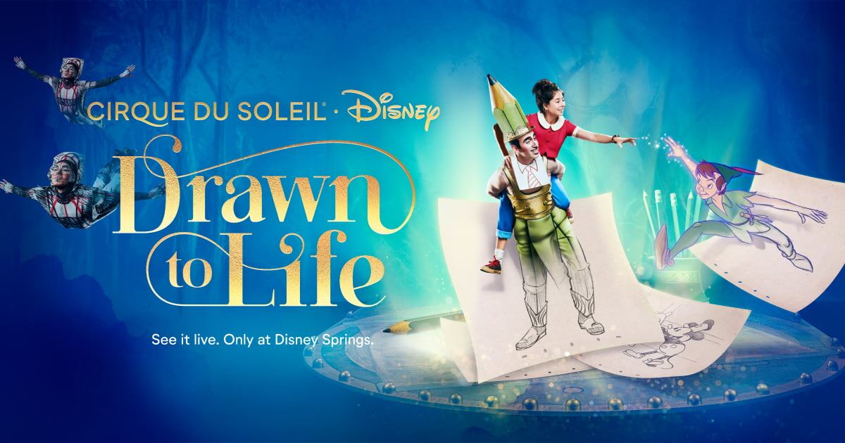 Tickets for Drawn to Life in Orlando, FL at Disney Springs® • Walt
