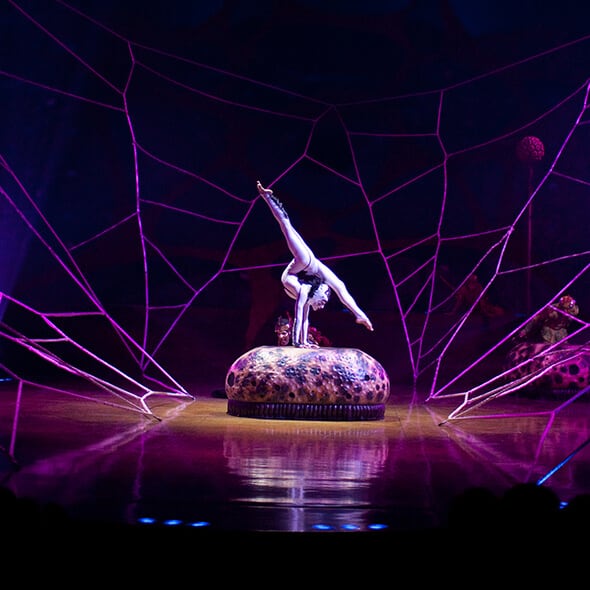The Contortion act from OVO performed by the Spiders
