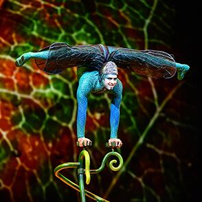 The Acrosport act from OVO performed by the fleas