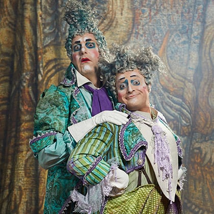 Clowns act from Alegria by Cirque du Soleil