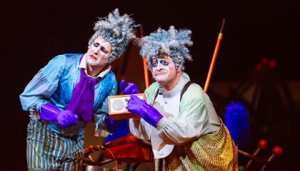 Clowns act from Alegria by Cirque du Soleil
