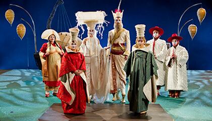 Imperial Court from the show KÀ by Cirque du Soleil