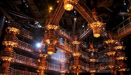 Post and Beam du spectacle KÀ du Cirque du Soleil