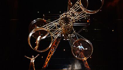 Slave Cage from the show KÀ by Cirque du Soleil