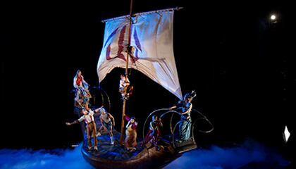 Storm from the show KÀ by Cirque du Soleil