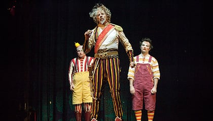 Clowns from the show Kooza by Cirque du Soleil