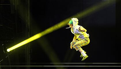 Bad du spectacle Michael Jackson One du Cirque du Soleil