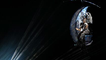 Moon Goddess from the show Michael Jackson One by Cirque du Soleil