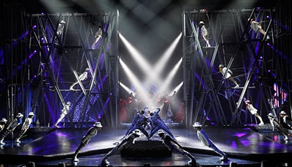 Smooth Criminal du spectacle Michael Jackson One du Cirque du Soleil