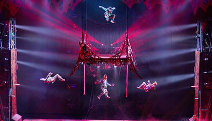 Thriller du spectacle Michael Jackson One du Cirque du Soleil