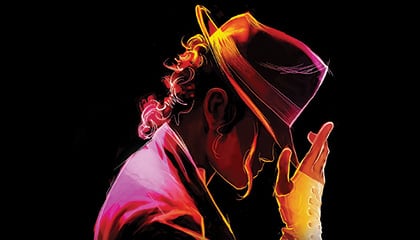 Poster du spectacle Michael Jackson One du Cirque du Soleil