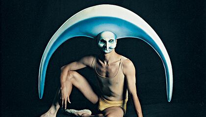 Character from the show "O" by Cirque du Soleil