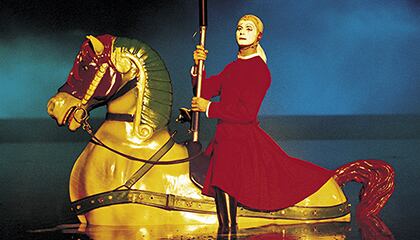 Comets from the show "O" by Cirque du Soleil