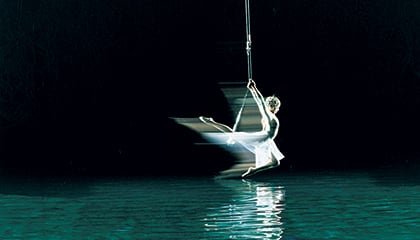 Washington Trapeze du spectacle «O» du Cirque du Soleil