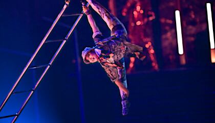 Acrobatic Ladder from the show VOLTA by Cirque du Soleil