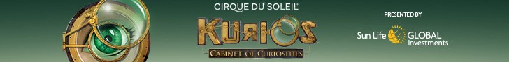 Kurios Toronto banner